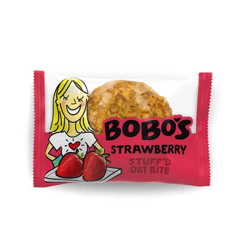 Vista 5 de Bobo's Oat Bites Stuff'd - Paquete variado (fresa, mantequilla de maní y gelatina y pastel de manzana), paquete de 30 (bocados de 1.3 onzas), avena
