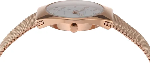 Vista 4 de Skagen Grenen Lille Reloj de mujer con malla de acero inoxidable o correa de cuero