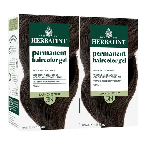 Vista 44 de Herbatint Tinte Permanente para el Cabello para Mujeres - 10C Rubio Sueco - Para Hasta un 100% de Cobertura de Canas Resistentes - Sin Amoníaco, Sin