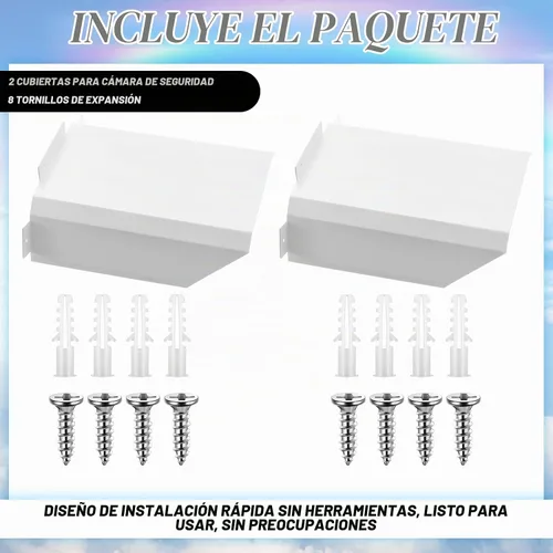 Vista 3 de Moxweyeni Paquete de 2 protectores de cámara de aluminio impermeables