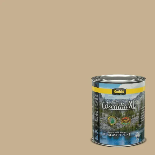 Vista 96 de Rodda Paint CASCADIA ZERO - Pintura plana e imprimación para interiores en uno, cuarto de galón, piel bronceada
