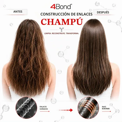 Vista 4 de Dennis Bernardo PowerTools Champú Bond Edificio 4bond N 'Plex 8oz