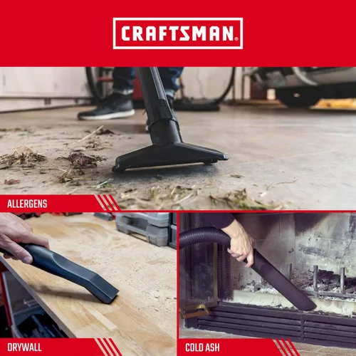 Vista 4 de CRAFTSMAN CMXZVBE38740 Filtro de vacío de repuesto para aspiradora de media altura HEPA para la mayoría de aspiradoras CRAFTSMAN Shop de 5 a 20