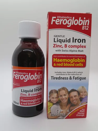 Vista 5 de Feroglobina Vitabiotics -B12 Hierro Suplemento Líquido 200Ml por Feroglobina