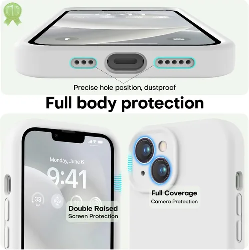 Vista 515 de LOVE 3000 Diseñada para Funda iPhone Air, Silicona Premium [Compatible con Magsafe][Forro de Microfibra Suave Anti-Rayones] Funda Protectora