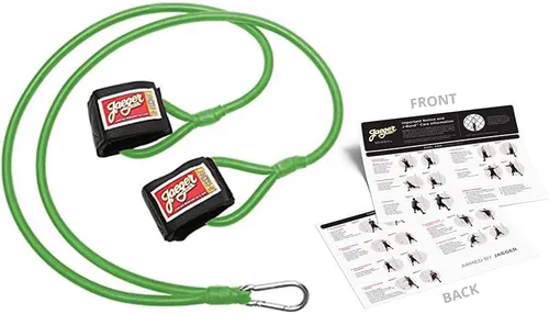 Vista 13 de Jaeger J-Bands Bandas de resistencia para lanzadores. Entrenador de lanzamiento de béisbol y softbol y entrenador de brazos. Bandas de lanzamiento