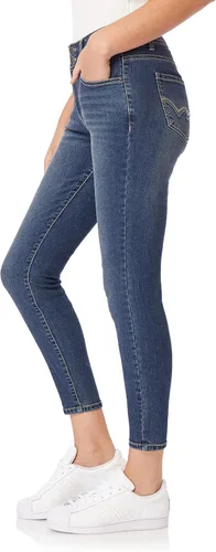 Vista 3 de WallFlower Pantalones de mezclilla Flirty con curvas y cintura alta Insta Stretch para mujer (estándar y más)