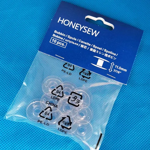 Vista 2 de HONEYSEW Bobinas SA156 para Brother XM2701 CS6000i CS7000i GX37 XR3774 CS5055PRW XR9550PRW HC1850 CS8800PRW PE800 SE600 NQ1600E Máquina de coser 10
