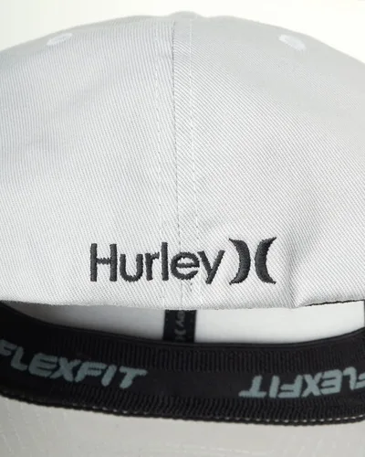 Vista 4 de Hurley Gorra de béisbol para hombre, sombrero ajustado Iron Corp