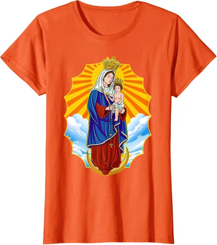 Vista 42 de Chinita Chiquinquira Venezuela Maracaibo Virgen Chiquinquira Chinita Zulia Camiseta negra