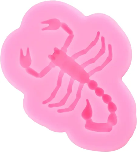 Vista 9 de Molde de silicona para insectos para fondant de escorpión, para decoración de pasteles, decoración de cupcakes, azúcar, manualidades, caramelo
