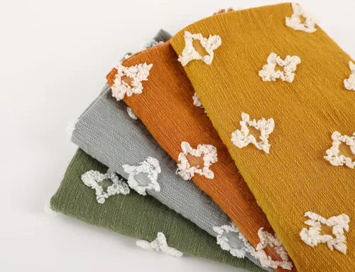 Vista 5 de Funda de almohada lumbar larga bohemia de 14x20 pulgadas con borla, de algodón, con patrón de flores 3D, funda de almohada lumbar larga para sofá