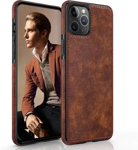 Vista 8 de LOHASIC Funda para iPhone 17e, para iPhone 16e, funda de cuero, delgada y delgada de lujo, agarre antideslizante, resistente a prueba de golpes