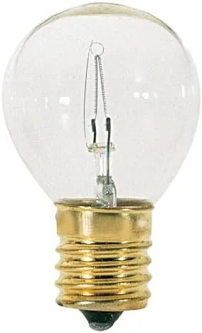 Vista 2 de KOR Bombillas incandescentes transparentes S11/N de 25 W, paquete de 10