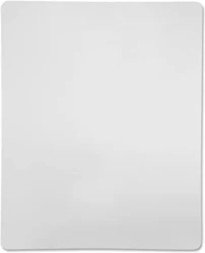 Vista 4 de Juego de 2 alfombrillas de plástico flexible para tabla de cortar de cocina, juego de 2 alfombrillas transparentes (2)