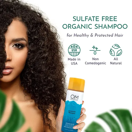 Vista 2 de Champú orgánico libre de sulfatos unisex Tratamiento de cabello y cuero cabelludo ayurvédico 100% natural con jaboncillo, neem, shikakai, aceite
