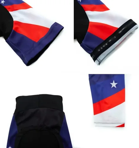 Vista 5 de Maillot de ciclismo - hombres y mujeres ropa de ciclismo Jersey de ciclismo conjunto de ciclismo camisas de ciclismo transpirable secado rápido