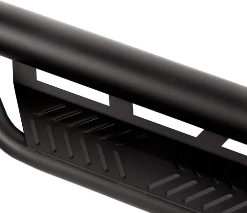 Vista 2 de Peldaños negros para camioneta Havoc HS2, para Toyota Tundra CrewMax.