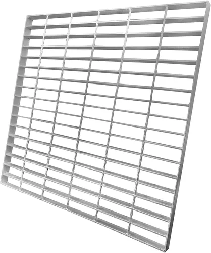 Vista 7 de Rejilla de Drenaje de Acero Galvanizado 9x9 pulgadas para Cuenca de Captura NDS, Rejilla de Drenaje para Calle de 8.9x8.9 Pulgadas de Clase B