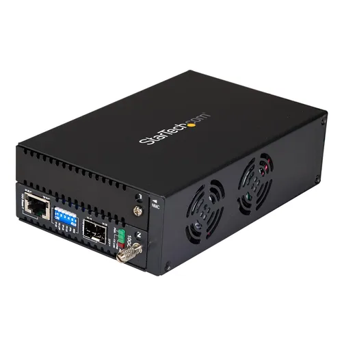 Vista 3 de StarTech - Convertidor multimodo de fibra LC, GbE, 1,804.5 ft, 850 nm (ET91000LC2)