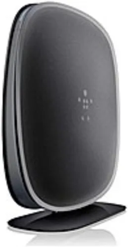 Vista 8 de Belkin Router N150 inalámbrico/Wi-Fi N con tecnología MultiBeam, IEEE 802.11 b/g/n