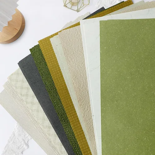 Vista 14 de 30 sheets Textured art Paper Assorted Set 5.8x8.3 Inch A5 mixed Special Craft Paper for Scrapbooking Junk Journaling Supplies dialy Plan gift Card