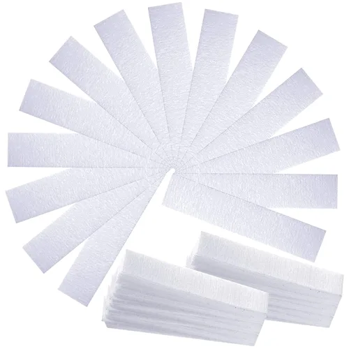 Vista 8 de Maitys Kit de tiras de cera pequeñas para cejas, papel de depilación, tiras faciales, almohadillas de depilación para mujeres y hombres, cejas