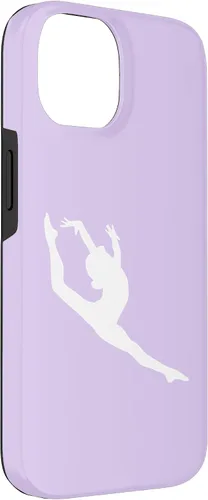 Vista 3 de iPhone 14 - Carcasa para niñas y mujeres, para bailarina, bailarina, gimnasta