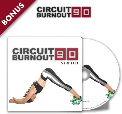 Vista 8 de CIRCUIT BURNOUT 90 DVD con programa de rutinas de ejercicio de 90 días con 10 1 videos de ejercicios calendario de entrenamiento guía de ejercicio