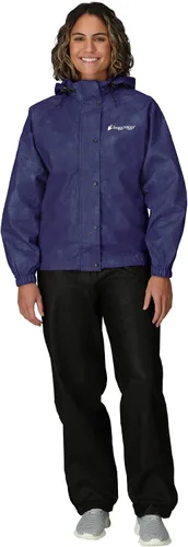 Vista 9 de FROGG TOGGS Traje de lluvia clásico multiusos transpirable impermeable para mujer Negro