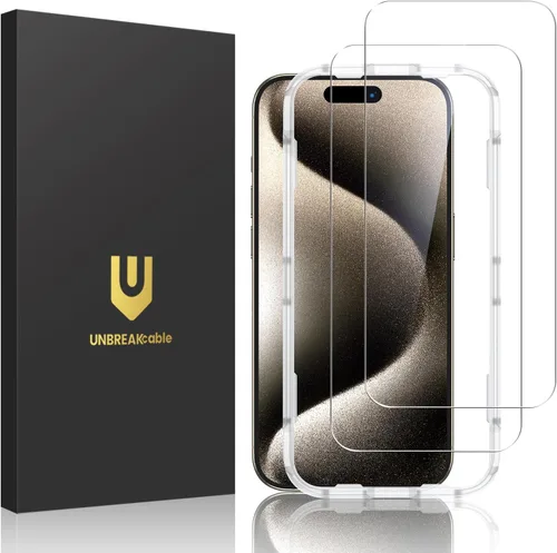 Vista 11 de UNBREAKcable Protector de pantalla de vidrio templado inastillable para iPhone SE 2022/SE 2020, iPhone 8/7 [2 unidades] [99.99% transparente HD]
