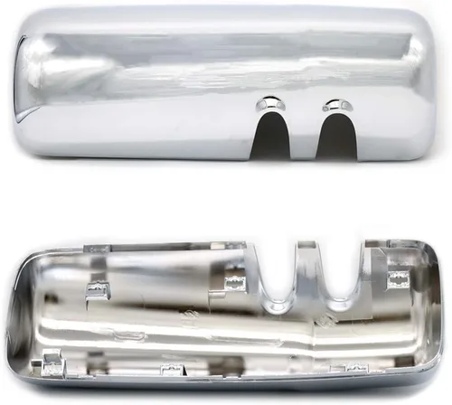 Vista 4 de Par de cubiertas cromadas para espejo de puerta para Kenworth T680/T880