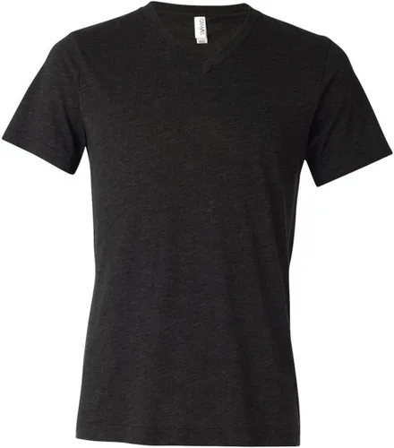 Vista 111 de Bella Canvas 3413c para hombre (1) Triblend verde + (1) Triblend rojo