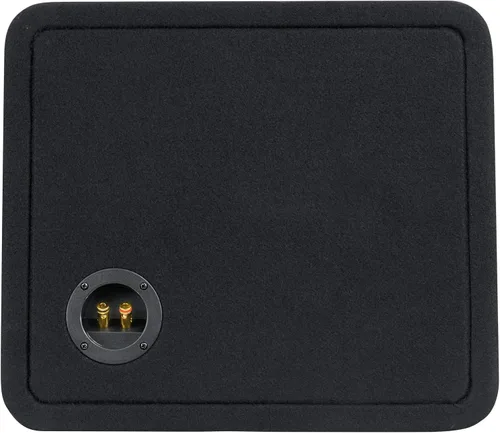 Vista 4 de Rockville VS10K54 - Caja de subwoofer de 10 pulgadas K5 de 1200W para coche, recinto ventilado precargado, 4 Ohm, 600W de programa/300W RMS, MDF