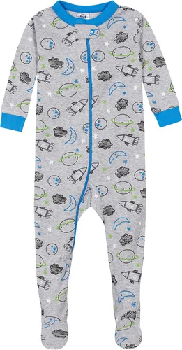 Vista 4 de Gerber Baby Boys' 4-Pack Footed Pajamas
