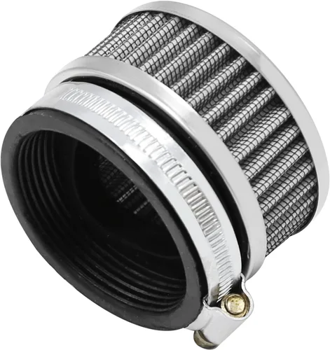 Vista 6 de Filtro de admisión de aire de acero inoxidable de 48 mm a 52 mm con abrazadera, se ajusta para motocicleta, scooter (1)