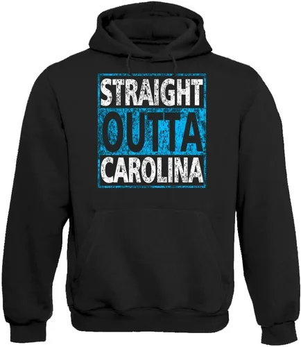 Vista 8 de Xtreme Apparrel Straight Outta - Sudadera con capucha para los fanáticos del fútbol