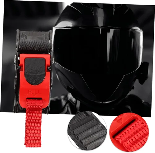 Vista 3 de Garneck 2 hebillas de liberación rápida para casco, correa de barbilla, hebillas de clip duraderas, fácil instalación, compatible con varios cascos