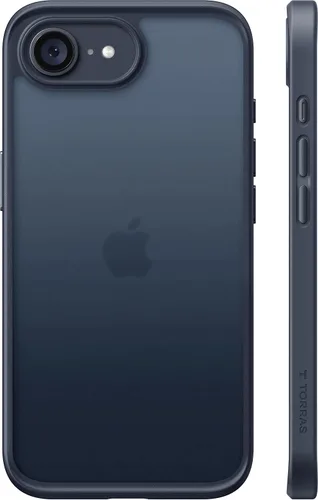 Vista 16 de TORRAS Funda a prueba de golpes para iPhone 13/iPhone 14, grado militar, probada en caídas, parte trasera dura protectora delgada para iPhone 13