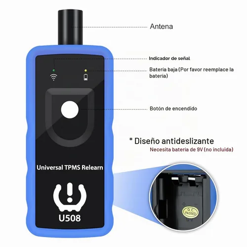 Vista 6 de OBDResource Herramienta de reaprendizaje TPMS, herramienta de programación Tpm, herramienta de reinicio de sensores, herramienta de activación
