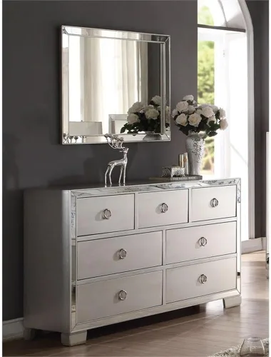 Vista 3 de Acme Espejo rectangular Voeville II en plata