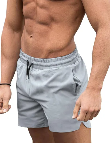 Vista 10 de COOFANDY Men's Swim Trunks Quick Dry Board Shorts Swimwear Bathing Suit Un negro