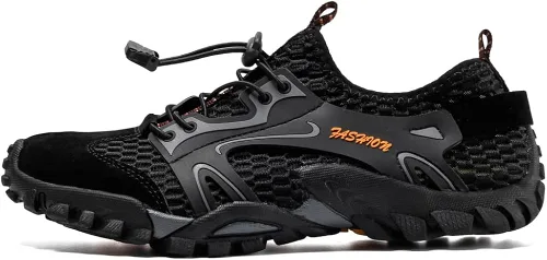 Vista 2 de YING LAN Zapatos de agua de secado rápido antideslizantes para playa, natación, deportes acuáticos, buceo, vela, kayak, pesca, descalzo, piscina