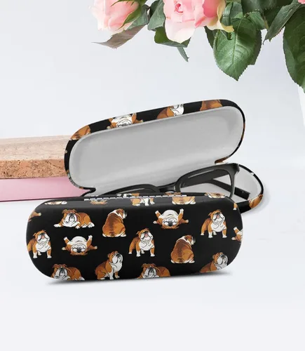 Vista 4 de WIRESTER Funda rígida para lentes de sol, funda protectora con tela de microfibra