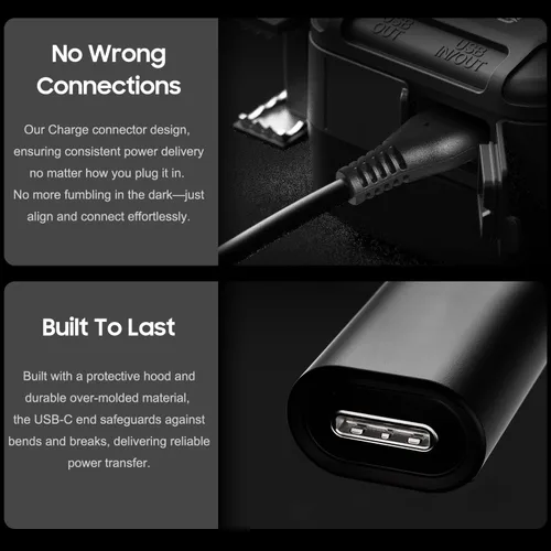 Vista 2 de 65W USB C GBX155 GBC011 Adaptador de Arrancador para NOCO Boost X GBX155 4250A 12V UltraSafe Arrancador de Litio Portátil GBX45 GBX55 GBX75 USB-C