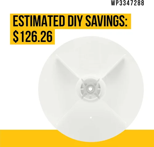 Vista 4 de PartsBroz WP3347288 Base de agitador – Compatible con lavadora Whirlpool Roper Inglis Estate – Reemplaza AP6008022 3347288 3348245 3352107 519233