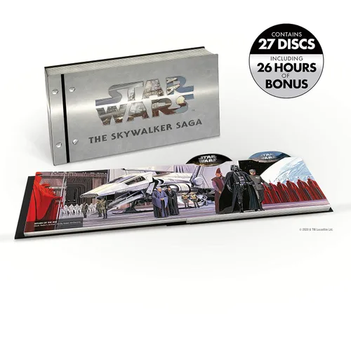 Vista 3 de Star Wars: The Skywalker Saga - Limited Edition Complete Box Set UHD [Blu-ray] [2019] [Region Free] [4K UHD]