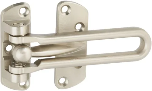 Vista 3 de National Hardware N199-679 V804 Guardia de seguridad de puerta en latón, 3/8" x 6