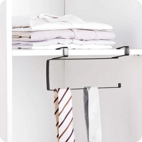 Vista 9 de Soporte para toallas de papel debajo del gabinete, plancha debajo del gabinete, soporte para toallas de papel para cocina, baño, caravana, 9.3 x 4.7