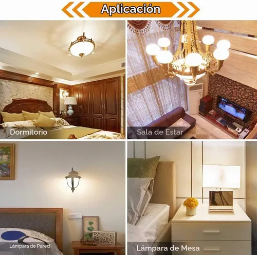 Vista 7 de Bombillas de 25 W equivalentes a bombillas LED A15 E26 de 3 W, color blanco suave, 2700 K, bombillas de bajo vatio, para el hogar, dormitorio